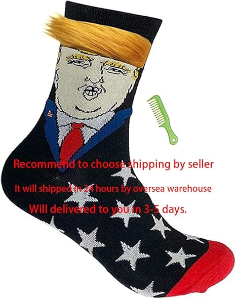 Dz- Unisex Funny Gift Socks Novelty President 2024 Socks MAGA socks Gift Set